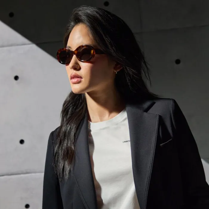 GFORE DOUBLE KNIT TAILORED BLAZER Onyx Women Outerwear