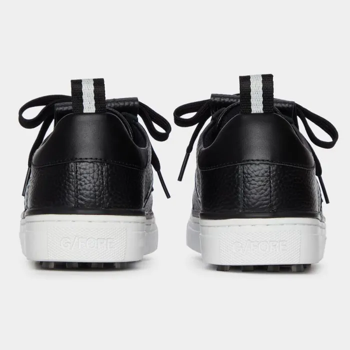 GFORE DURF PEBBLE LEATHER KILTIE GOLF SHOE Onyx Women Golf Shoes GFORE DURF PEBBLE LEATHER KILTIE GOLF SHOE Onyx Women Golf Shoes