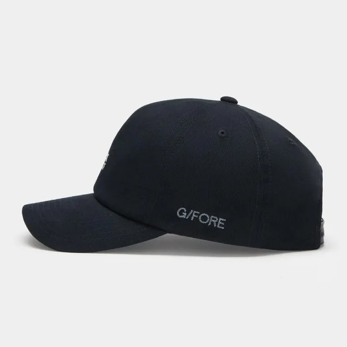 GFORE FCK GOLF COTTON TWILL RELAXED FIT SNAPBACK HAT Onyx MenWomen Hats