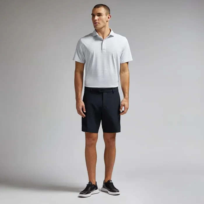 GFORE FEEDER STRIPE TECH PIQU MODERN SPREAD COLLAR POLO Nimbus Men Polos GFORE FEEDER STRIPE TECH PIQU MODERN SPREAD COLLAR POLO Nimbus Men Polos