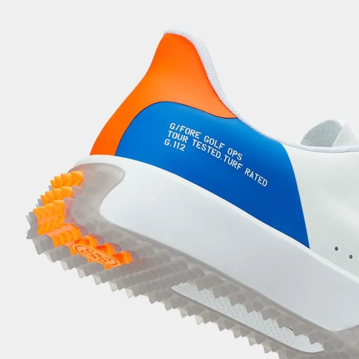 GFORE G112 COLOUR BLOCK GOLF SHOE Snow Men Golf Shoes GFORE G112 COLOUR BLOCK GOLF SHOE Snow Men Golf Shoes