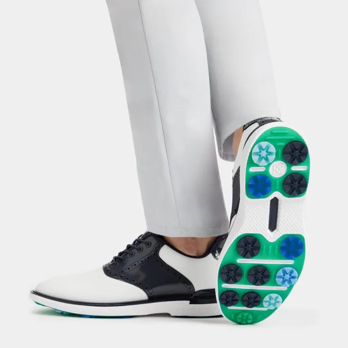 GFORE GALLIVAN2R SADDLE GOLF SHOE Snowtwilight Men Golf Shoes