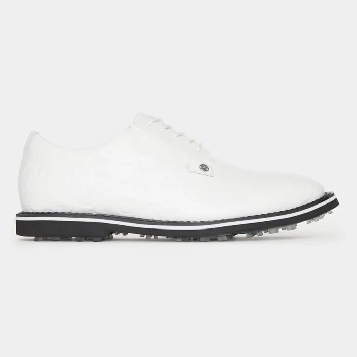 GFORE GALLIVANTER DEBOSSED SKULL and TEES LEATHER GOLF SHOE Snowonyx Men Golf Shoes