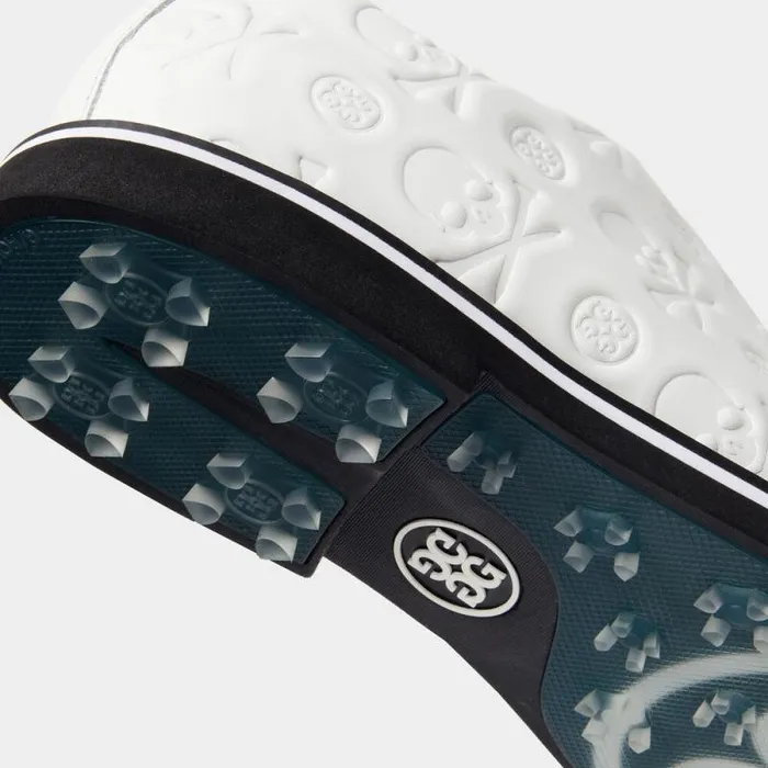 GFORE GALLIVANTER DEBOSSED SKULL and TEES LEATHER GOLF SHOE Snowonyx Men Golf Shoes
