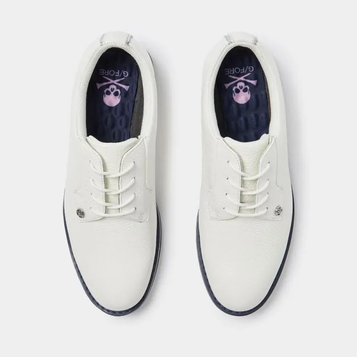GFORE GALLIVANTER PEBBLE LEATHER GOLF SHOE Snow Women Golf Shoes GFORE GALLIVANTER PEBBLE LEATHER GOLF SHOE Snow Women Golf Shoes