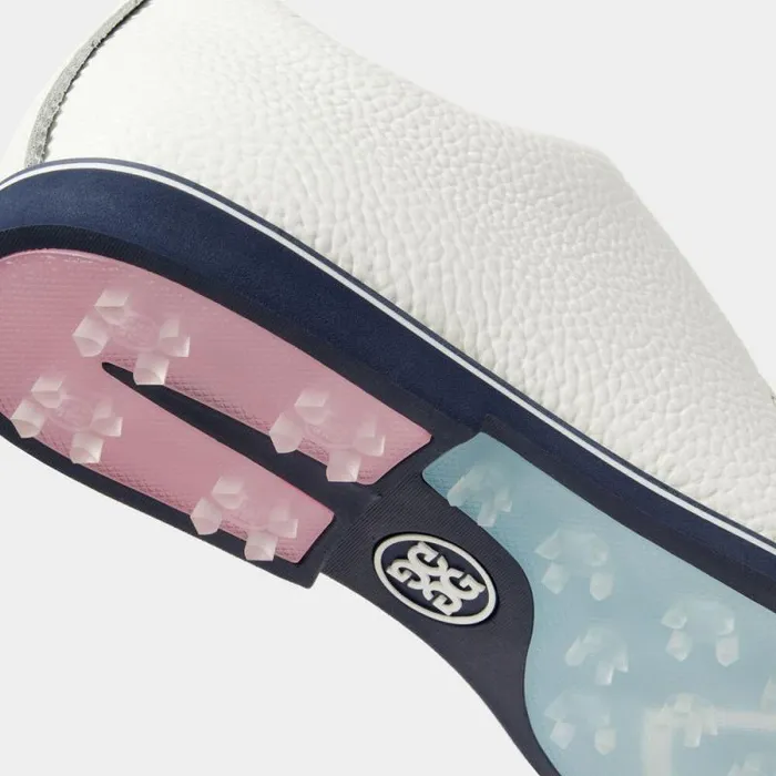 GFORE GALLIVANTER PEBBLE LEATHER GOLF SHOE Snow Women Golf Shoes GFORE GALLIVANTER PEBBLE LEATHER GOLF SHOE Snow Women Golf Shoes