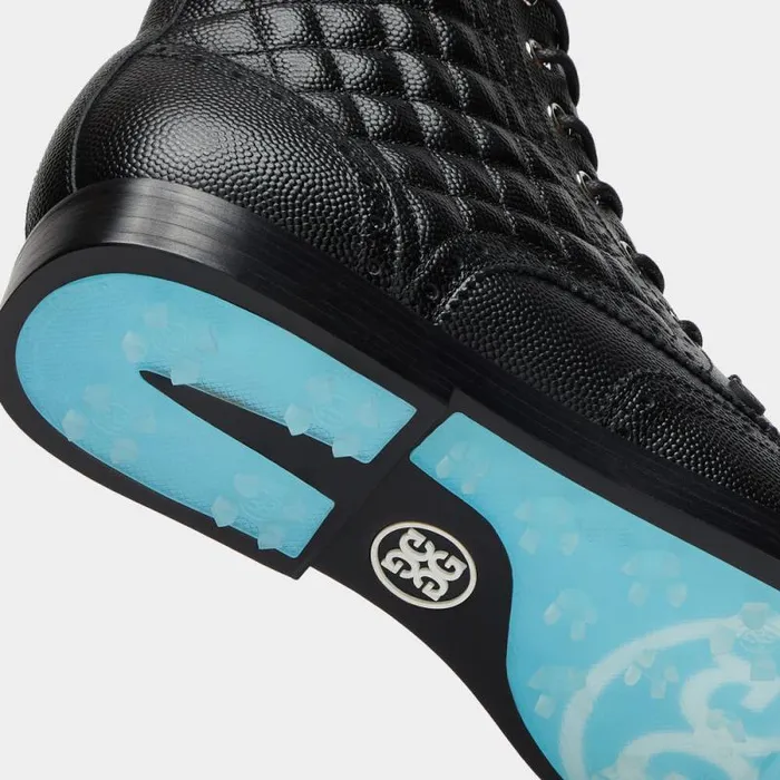 GFORE GALLIVANTER QUILTED PEBBLE LEATHER LUXE SOLE GOLF BOOT Onyx Women Golf Shoes GFORE GALLIVANTER QUILTED PEBBLE LEATHER LUXE SOLE GOLF BOOT Onyx Women Golf Shoes