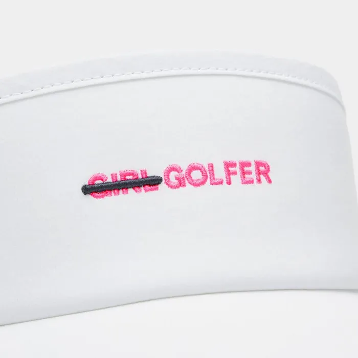 GFORE GOLFER FEATHERWEIGHT TECH STRETCH BAND VISOR Snow Women Hats GFORE GOLFER FEATHERWEIGHT TECH STRETCH BAND VISOR Snow Women Hats