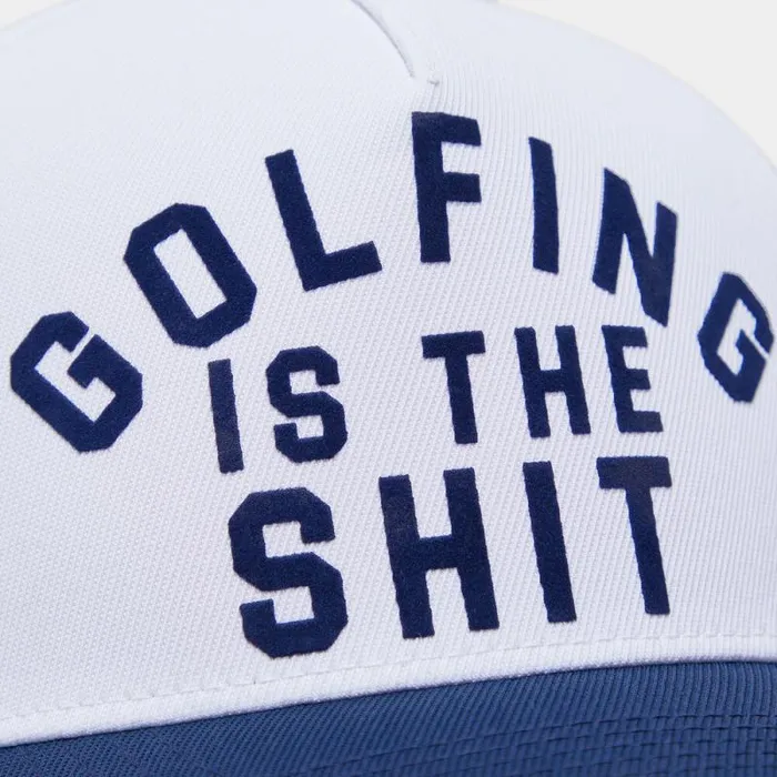 GFORE GOLFING IS THE SHT STRETCH TWILL SNAPBACK HAT Snow MenWomen Hats GFORE GOLFING IS THE SHT STRETCH TWILL SNAPBACK HAT Snow MenWomen Hats