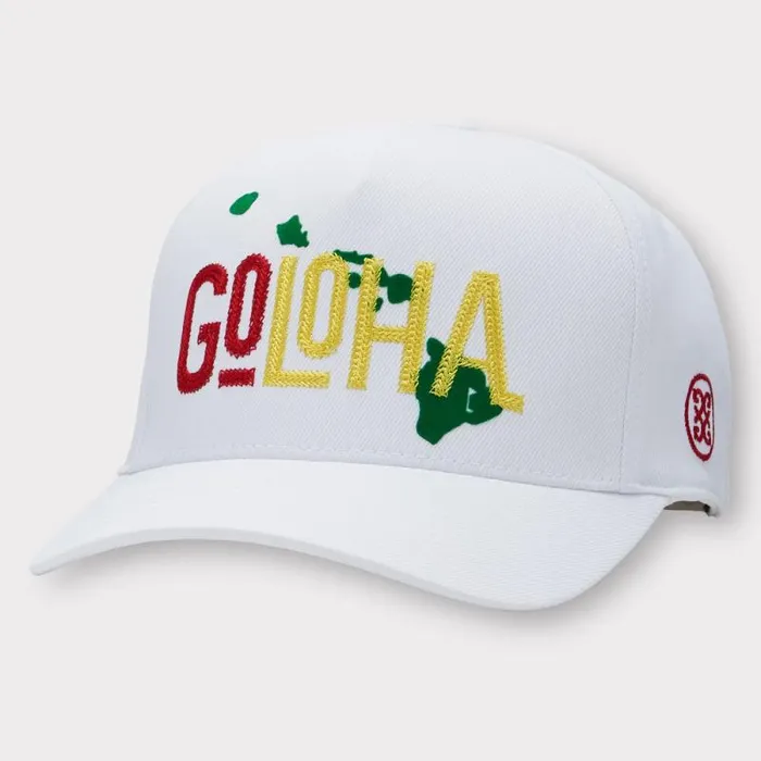 GFORE GOLOHA STRETCH TWILL SNAPBACK HAT Snow MenWomen Hats