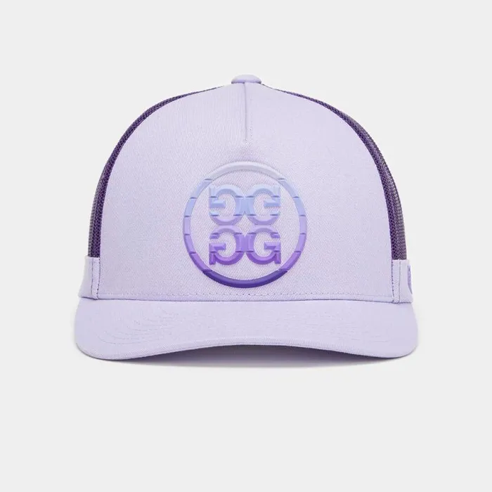 GFORE GRADIENT CIRCLE G039S COTTON TWILL TRUCKER HAT Aura MenWomen Hats GFORE GRADIENT CIRCLE G039S COTTON TWILL TRUCKER HAT Aura MenWomen Hats