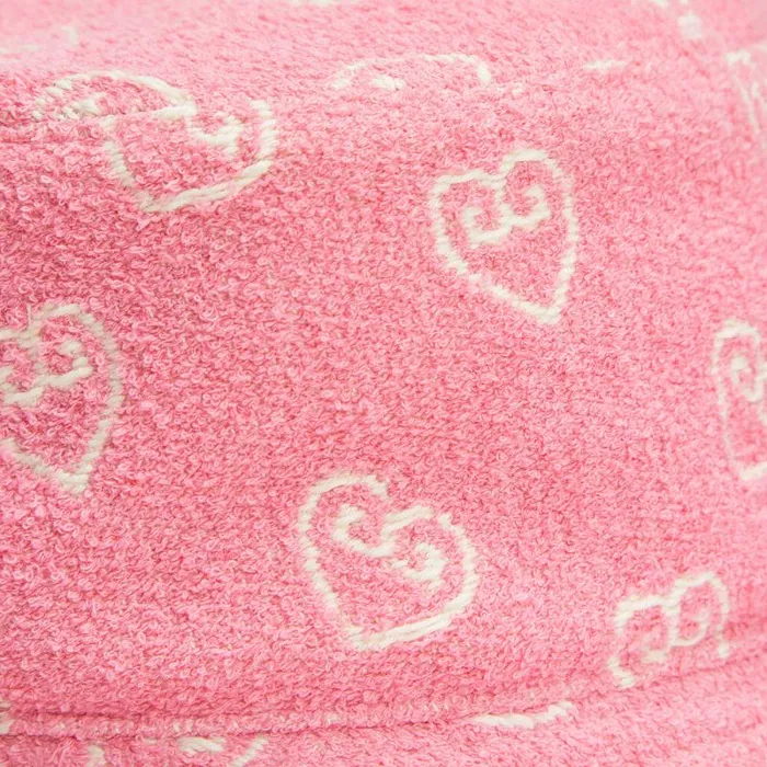 GFORE HEART G039S BOUCL BUCKET HAT Blush Women Hats GFORE HEART G039S BOUCL BUCKET HAT Blush Women Hats