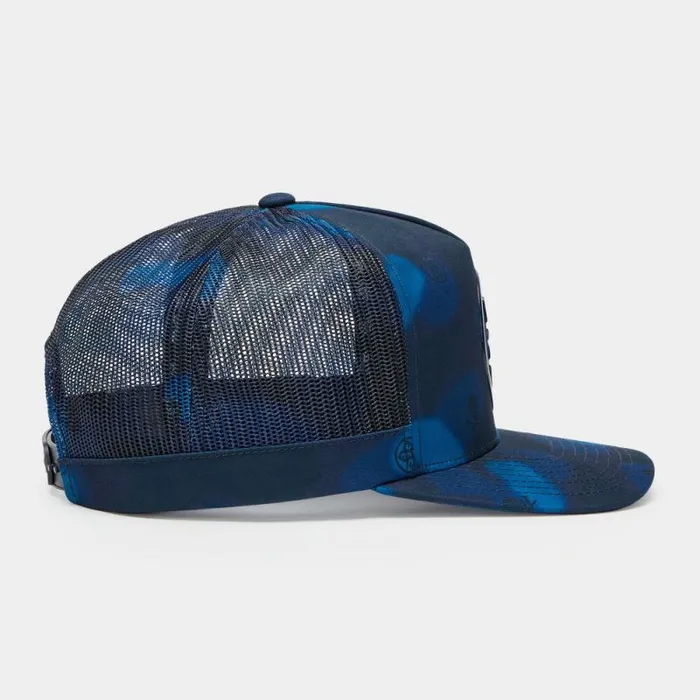 GFORE ICON BLUR CAMO COTTON TWILL TRUCKER HAT Twilight MenWomen Hats
