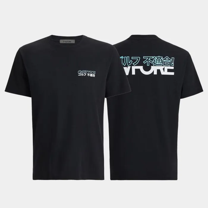 GFORE JFORE COTTON TEE Onyx Men Hoodies and Tees