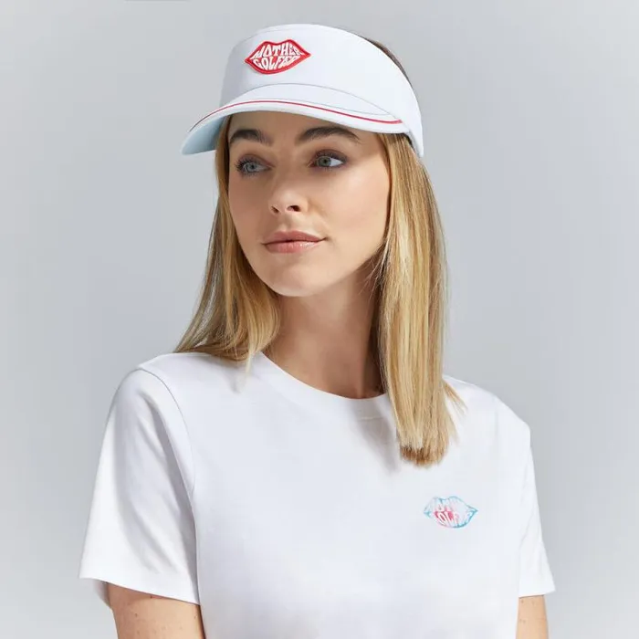 GFORE LIMITED EDITION MOTHER GOLFER VISOR Snow Women Hats
