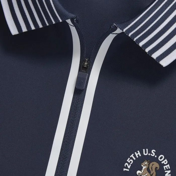 GFORE LTD RELEASE 2025 US OPEN SILKY TECH NYLON QUARTER ZIP POLO Twilight Women Polos and Shirts GFORE LTD RELEASE 2025 US OPEN SILKY TECH NYLON QUARTER ZIP POLO Twilight Women Polos and Shirts