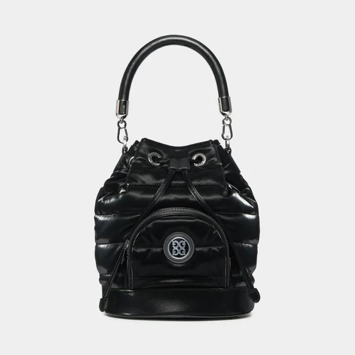 GFORE LTD RELEASE CIRCLE G039S QUILTED BUCKET BAG Onyx MenWomen Luggage and Bags