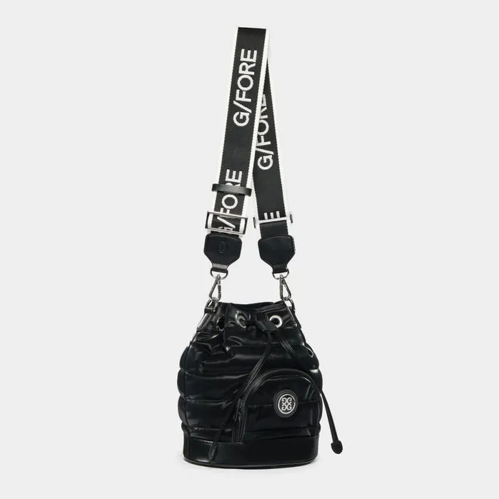 GFORE LTD RELEASE CIRCLE G039S QUILTED BUCKET BAG Onyx MenWomen Luggage and Bags GFORE LTD RELEASE CIRCLE G039S QUILTED BUCKET BAG Onyx MenWomen Luggage and Bags