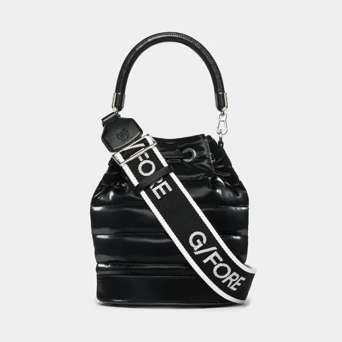 GFORE LTD RELEASE CIRCLE G039S QUILTED BUCKET BAG Onyx MenWomen Luggage and Bags GFORE LTD RELEASE CIRCLE G039S QUILTED BUCKET BAG Onyx MenWomen Luggage and Bags