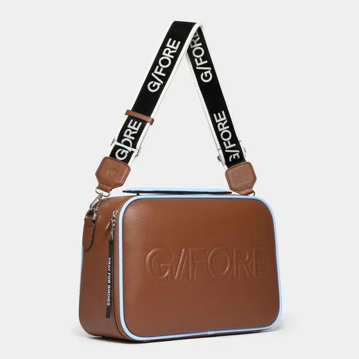 GFORE LTD RELEASE EMBOSSED SMALL SUITCASE Espresso MenWomen Luggage and Bags GFORE LTD RELEASE EMBOSSED SMALL SUITCASE Espresso MenWomen Luggage and Bags
