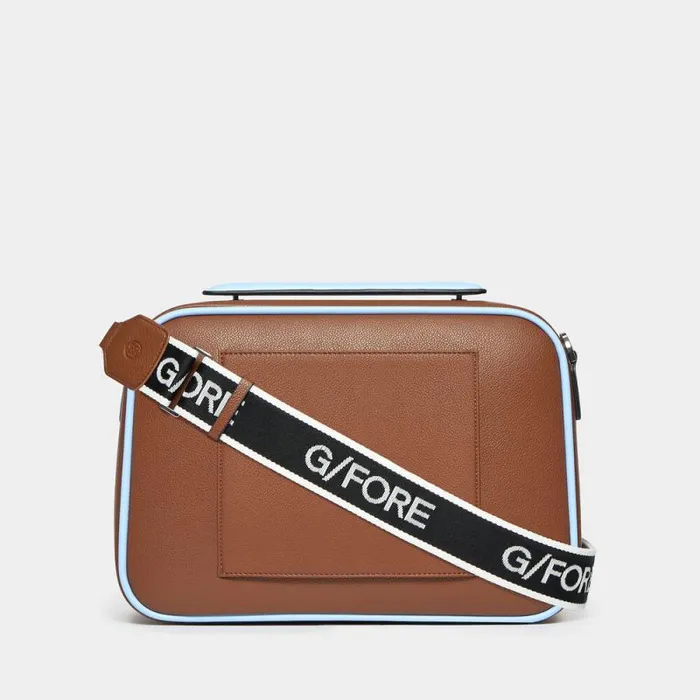 GFORE LTD RELEASE EMBOSSED SMALL SUITCASE Espresso MenWomen Luggage and Bags GFORE LTD RELEASE EMBOSSED SMALL SUITCASE Espresso MenWomen Luggage and Bags