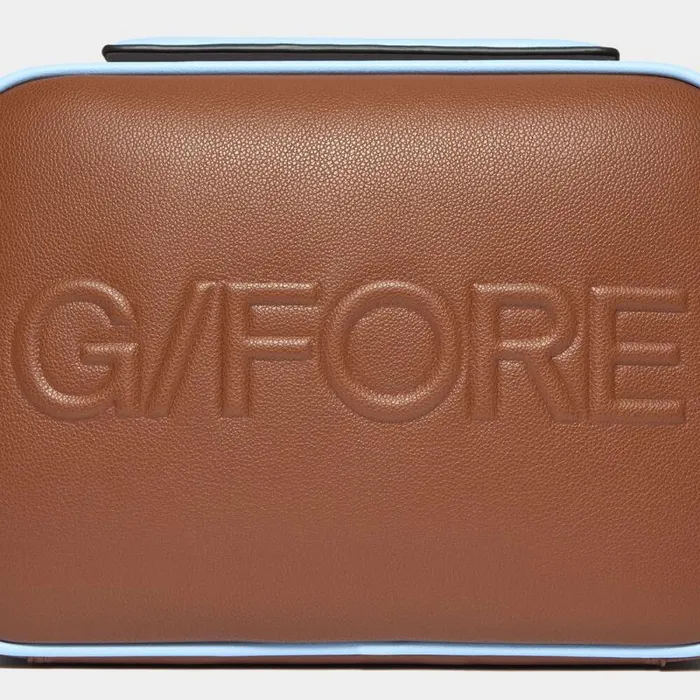 GFORE LTD RELEASE EMBOSSED SMALL SUITCASE Espresso MenWomen Luggage and Bags GFORE LTD RELEASE EMBOSSED SMALL SUITCASE Espresso MenWomen Luggage and Bags