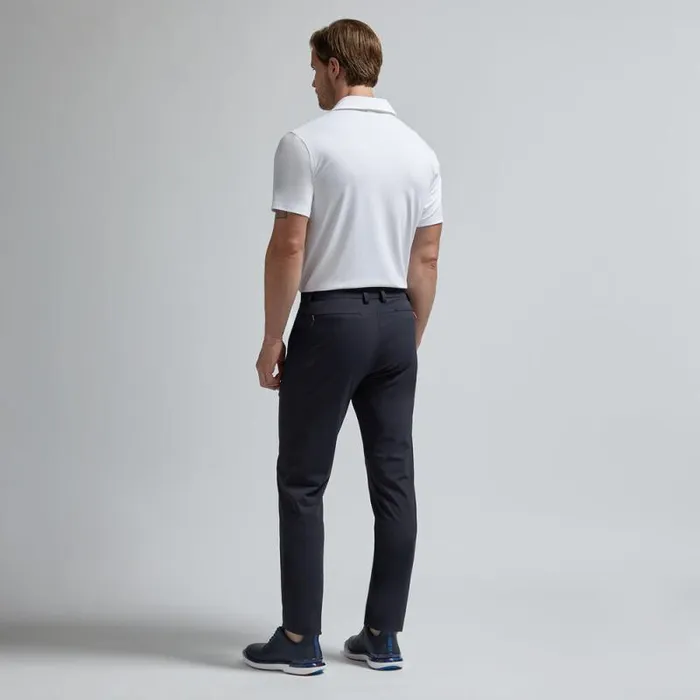 GFORE LUXE COTTON BLEND POLO Snow Men Polos