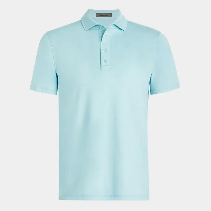 GFORE MLANGE ICE NYLON POLO Powder Melange Men Polos