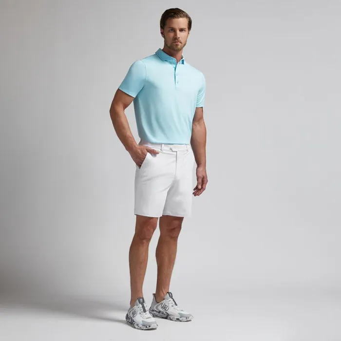 GFORE MLANGE ICE NYLON POLO Powder Melange Men Polos
