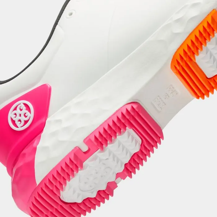 GFORE MG4 CONTRAST GOLF SHOE Knockout Pink Shocking Orange Men Golf Shoes