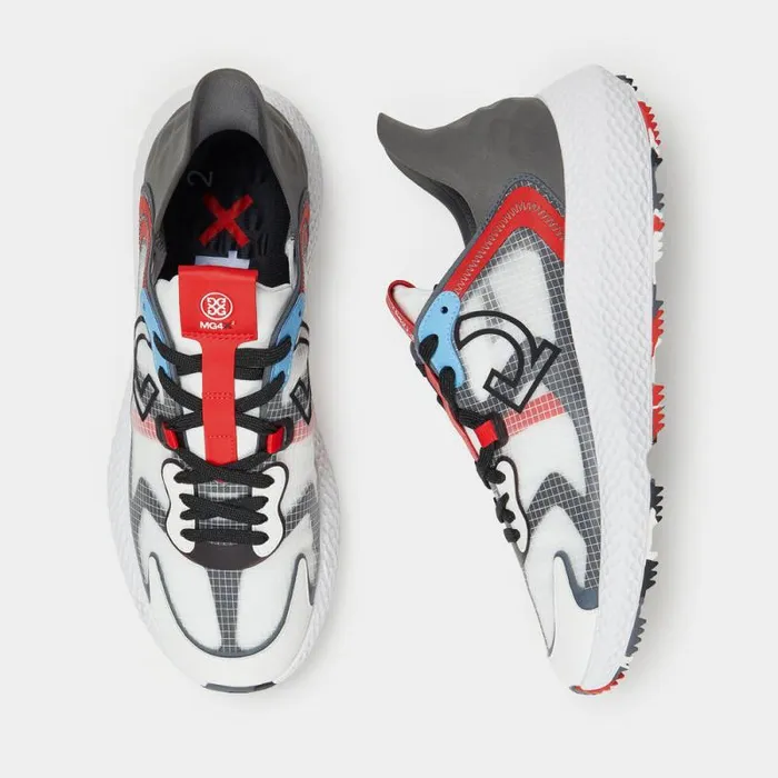 GFORE MG4X2 RIPSTOP HYBRID GOLF CROSS TRAINER Poppy Baja Men Golf Shoes GFORE MG4X2 RIPSTOP HYBRID GOLF CROSS TRAINER Poppy Baja Men Golf Shoes