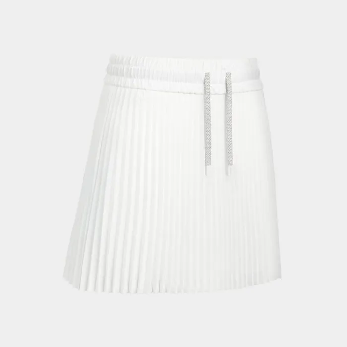 GFORE MICROPLEAT OPS HIGH WAISTED SKORT Snow Women Skorts and Dresses