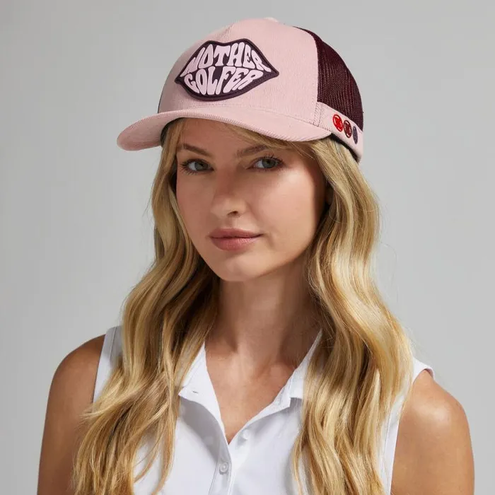 GFORE MOTHER GOLFER COTTON CORDUROY TRUCKER HAT Amour Women Hats