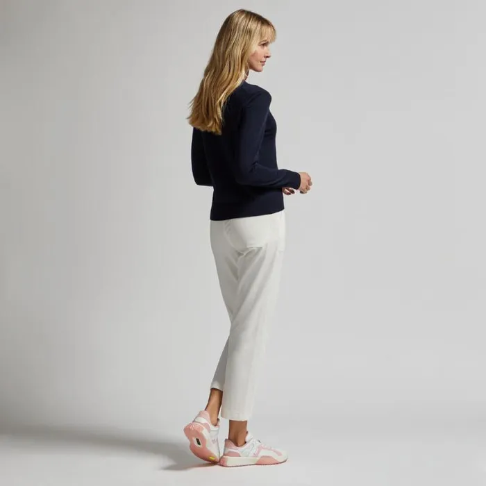 GFORE MOTHER GOLFER MERINO WOOL CREWNECK SWEATER Twilight Women Sweaters GFORE MOTHER GOLFER MERINO WOOL CREWNECK SWEATER Twilight Women Sweaters