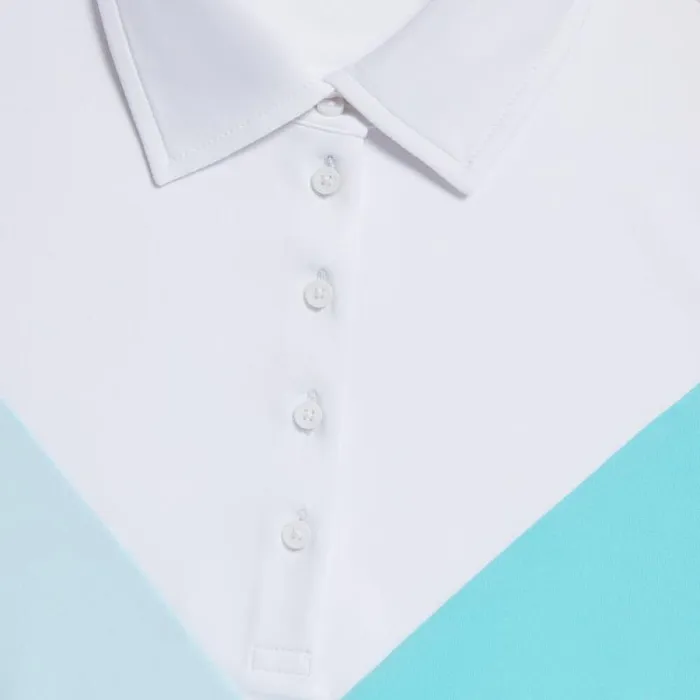 GFORE MULTI V TECH JERSEY SLEEVELESS POLO Snow Women Polos and Shirts GFORE MULTI V TECH JERSEY SLEEVELESS POLO Snow Women Polos and Shirts