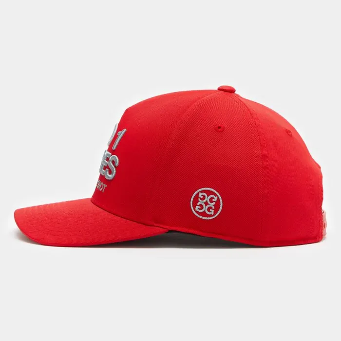 GFORE NO 1 CARES STRETCH TWILL SNAPBACK HAT Poppy MenWomen Hats GFORE NO 1 CARES STRETCH TWILL SNAPBACK HAT Poppy MenWomen Hats