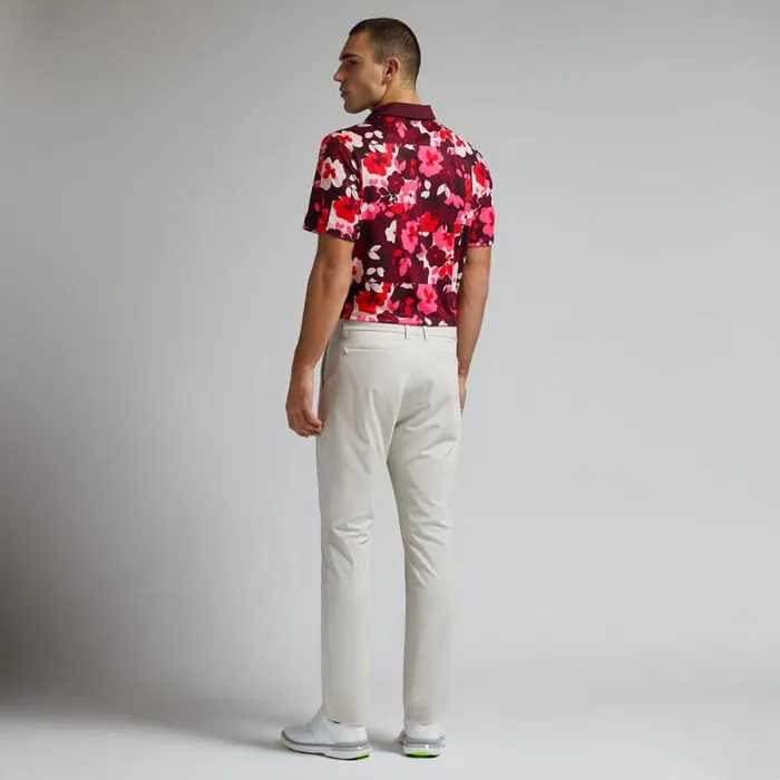 GFORE PATCHWORK FLORAL TECH JERSEY POLO Port Men Polos GFORE PATCHWORK FLORAL TECH JERSEY POLO Port Men Polos