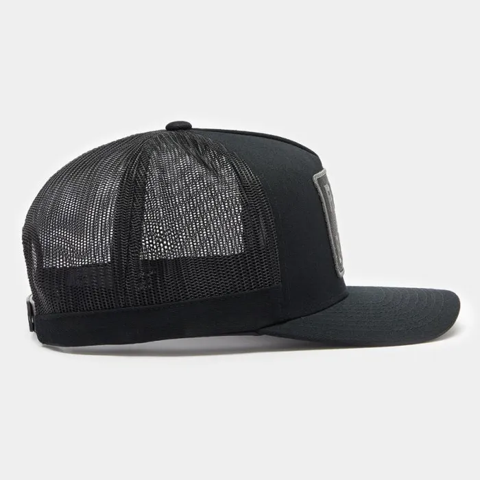 GFORE PRAY FOR BIRDIES COTTON TWILL TRUCKER HAT Onyx Men Hats GFORE PRAY FOR BIRDIES COTTON TWILL TRUCKER HAT Onyx Men Hats