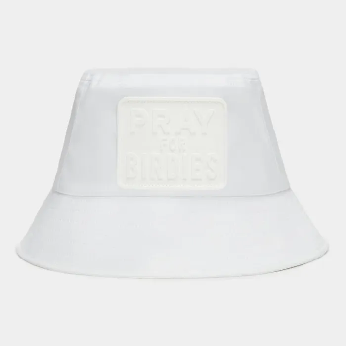 GFORE PRAY FOR BIRDIES PERFORATED FEATHERWEIGHT TECH BUCKET HAT Snow MenWomen Hats GFORE PRAY FOR BIRDIES PERFORATED FEATHERWEIGHT TECH BUCKET HAT Snow MenWomen Hats