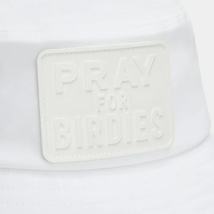 GFORE PRAY FOR BIRDIES PERFORATED FEATHERWEIGHT TECH BUCKET HAT Snow MenWomen Hats GFORE PRAY FOR BIRDIES PERFORATED FEATHERWEIGHT TECH BUCKET HAT Snow MenWomen Hats