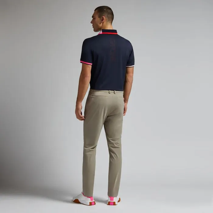 GFORE SILKY PIQU CONTRAST BANDED SLEEVE POLO Twilight Men Polos