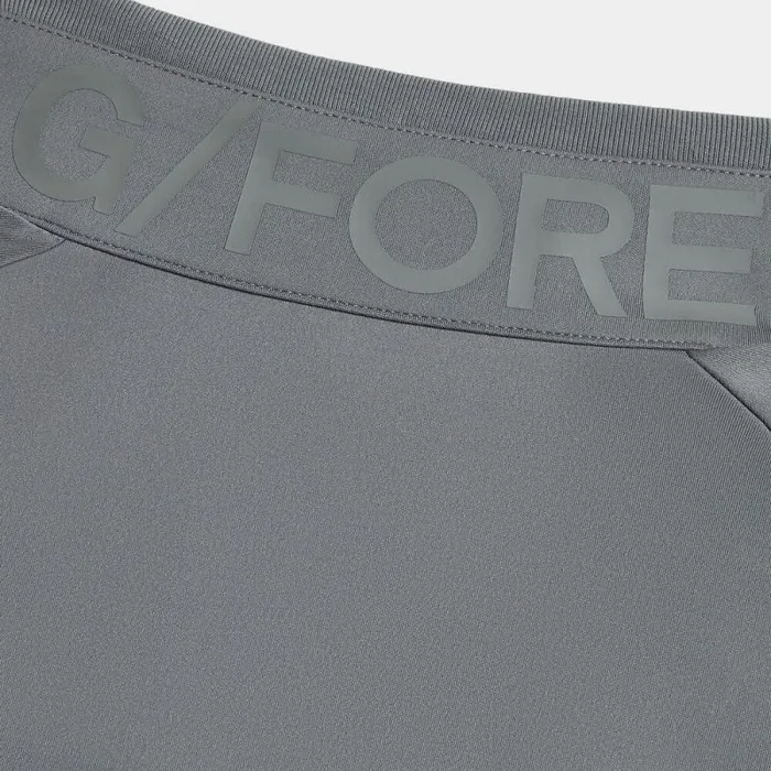 GFORE STRETCH TECH INTERLOCK PERFORMER JACKET Charcoal Men Outerwear GFORE STRETCH TECH INTERLOCK PERFORMER JACKET Charcoal Men Outerwear