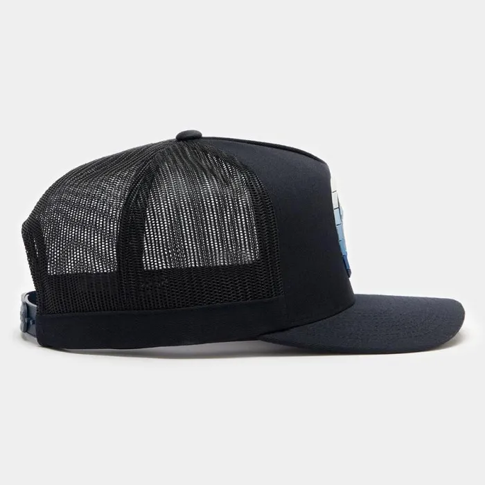 GFORE STRIPED QUARTER G COTTON TWILL TRUCKER HAT Ink MenWomen Hats