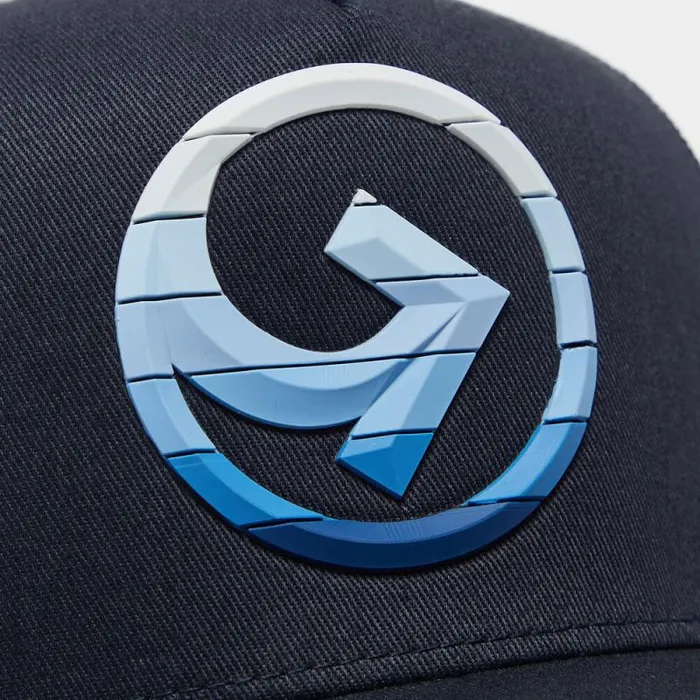 GFORE STRIPED QUARTER G COTTON TWILL TRUCKER HAT Ink MenWomen Hats