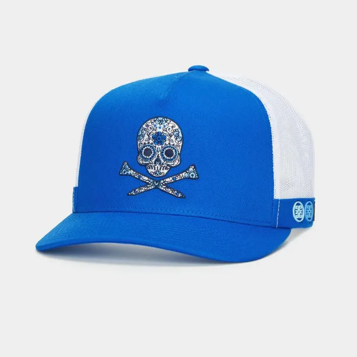 GFORE SUGAR SKULL and TEES COTTON TWILL TRUCKER HAT Racer MenWomen Hats