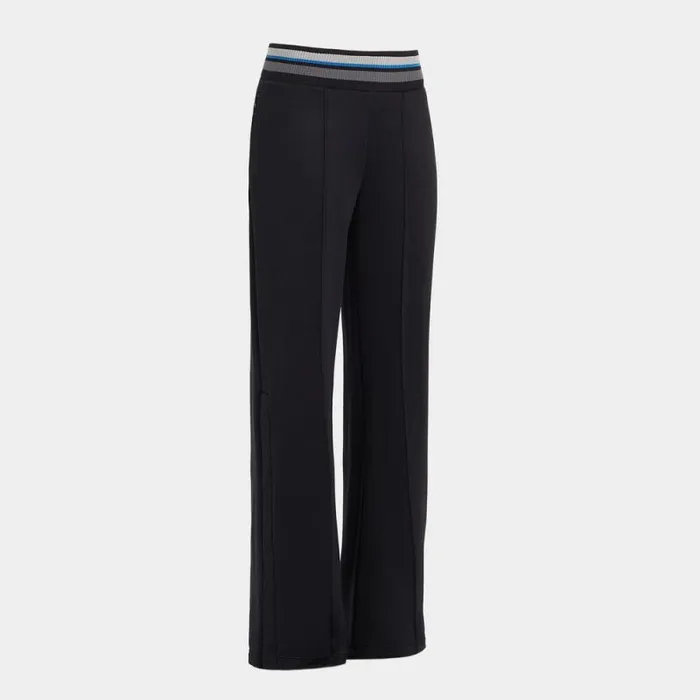 GFORE TECH TERRY OPS WIDE LEG TRACK PANT Onyx Women Pants and Shorts