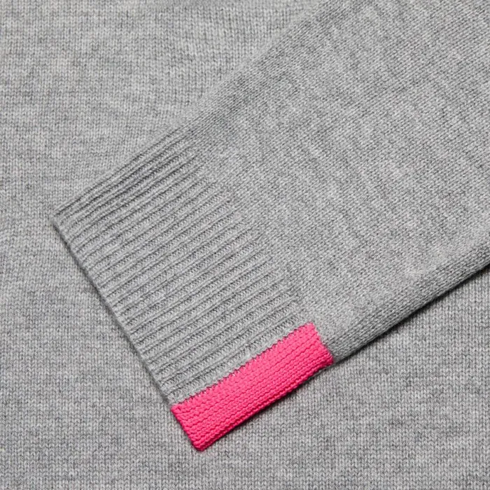 GFORE WASHABLE CASHMERE HOODED SWEATER Nimbus Melange Grey MenWomen Pullovers GFORE WASHABLE CASHMERE HOODED SWEATER Nimbus Melange Grey MenWomen Pullovers