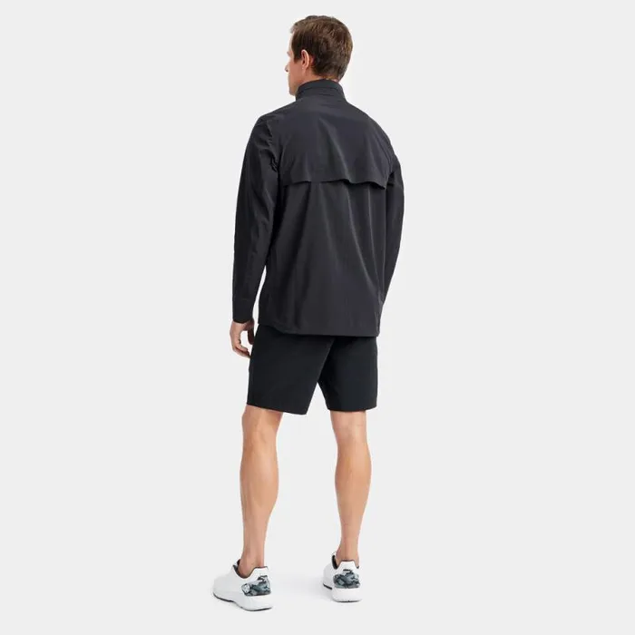 GFORE WEATHER RESISTANT REPELLER 20 RAIN JACKET Onyx Men Outerwear GFORE WEATHER RESISTANT REPELLER 20 RAIN JACKET Onyx Men Outerwear