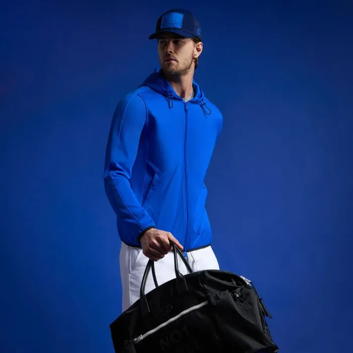 GFORE WIND CONTROL DOUBLE KNIT PIQU HOODED JACKET Racer Men Outerwear GFORE WIND CONTROL DOUBLE KNIT PIQU HOODED JACKET Racer Men Outerwear