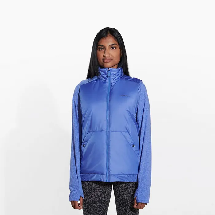 Geotex Insulated Vest Baja Blue Women Merrell Tops